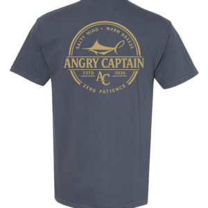 Angry Captain Short Sleeve Tee