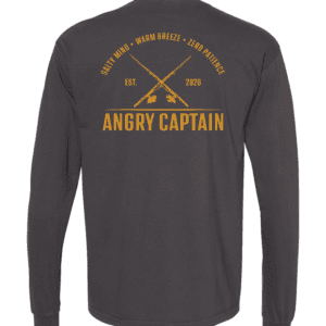 Angry Captain Long Sleeve Tee