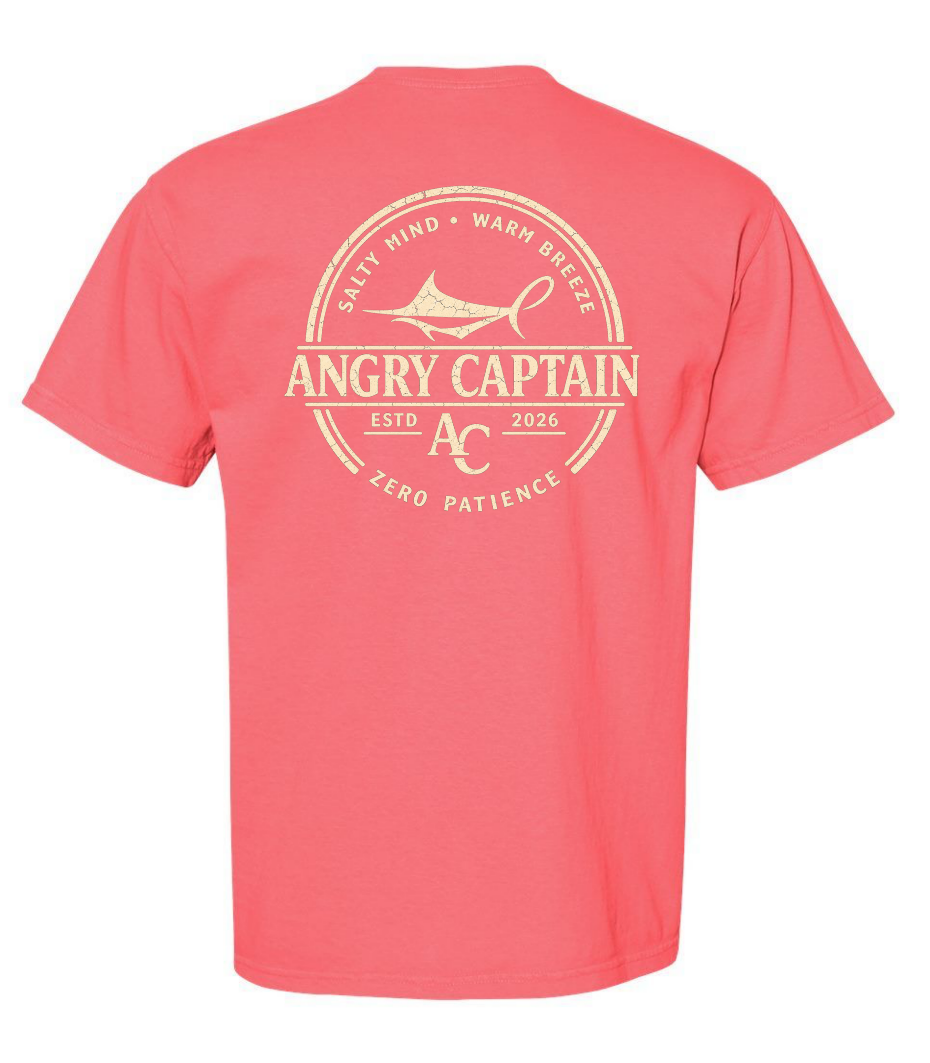 Angry Captain Short Sleeve Tee - Image 8