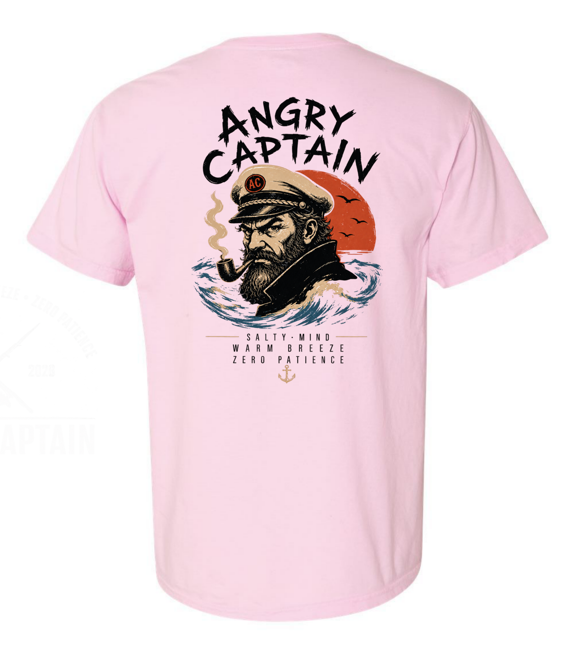 Angry Captain Short Sleeve Tee - Image 18