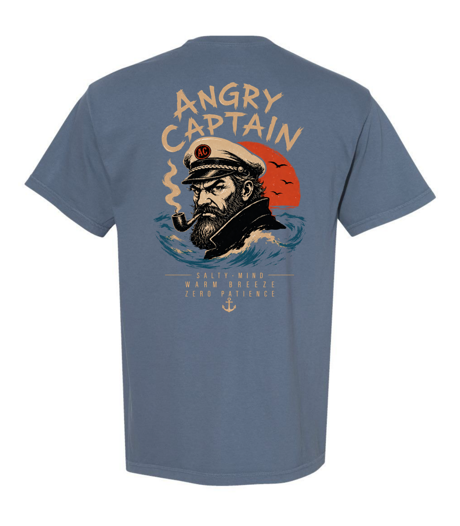 Angry Captain Short Sleeve Tee - Image 22
