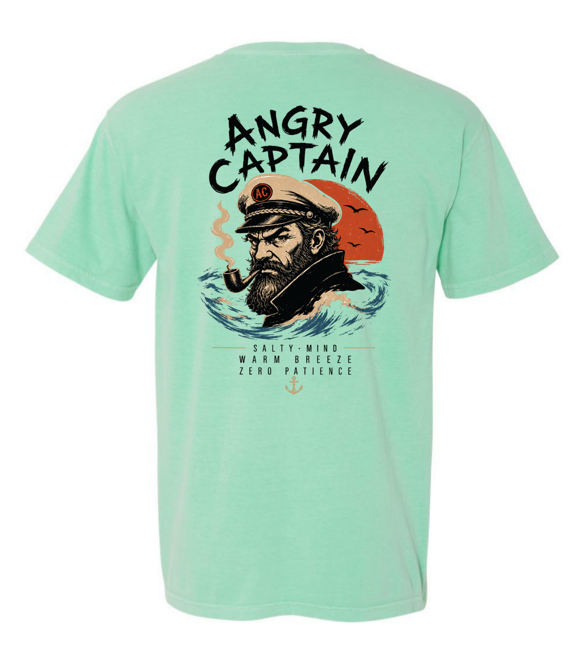 Angry Captain Short Sleeve Tee - Image 10