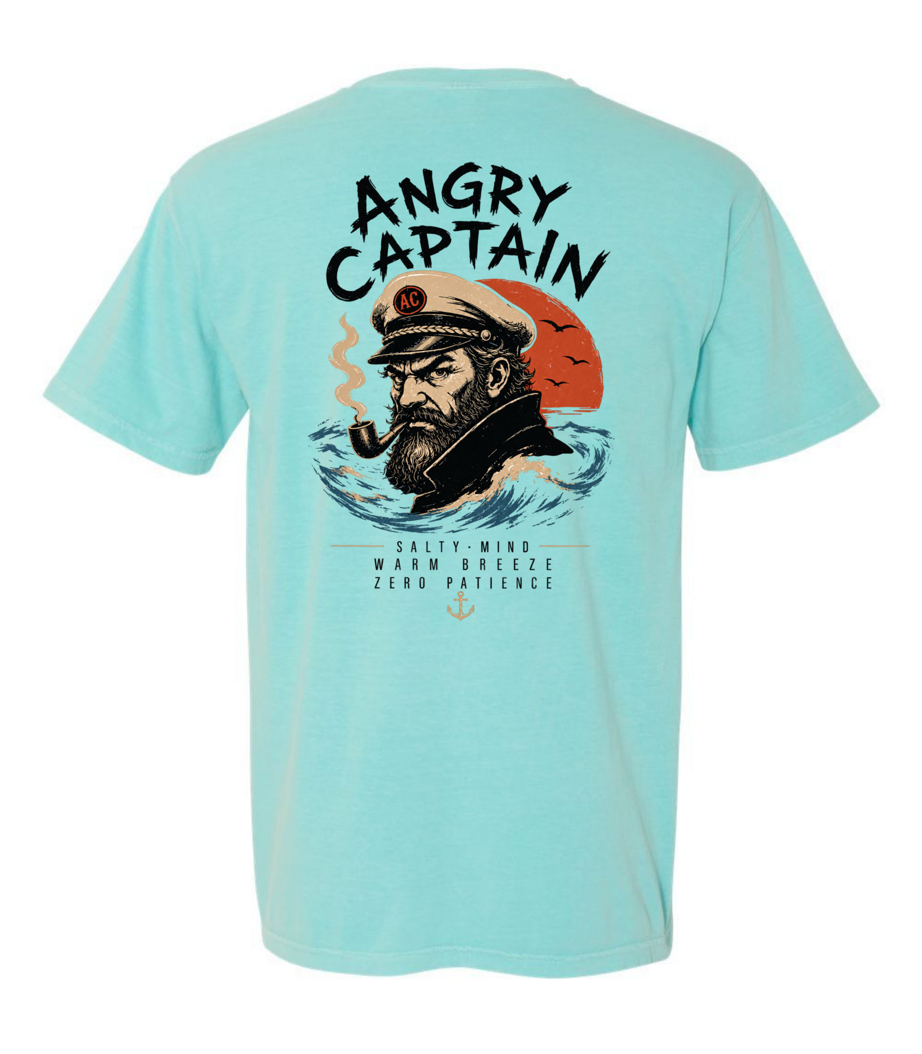 Angry Captain Short Sleeve Tee - Image 14