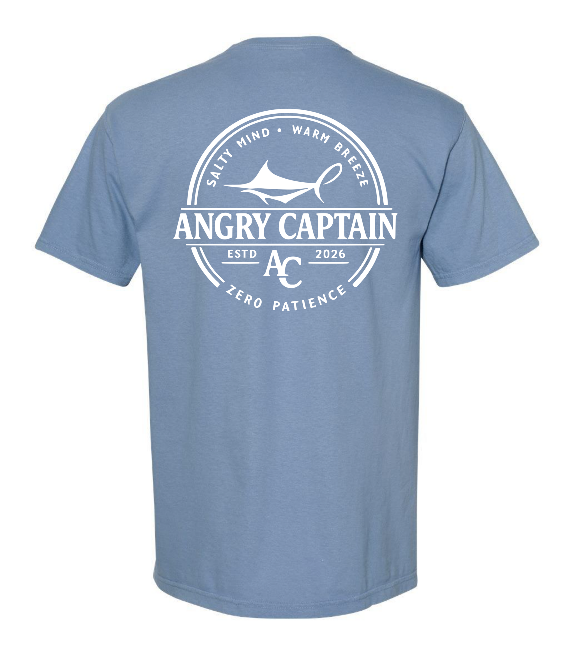 Angry Captain Short Sleeve Tee - Image 23