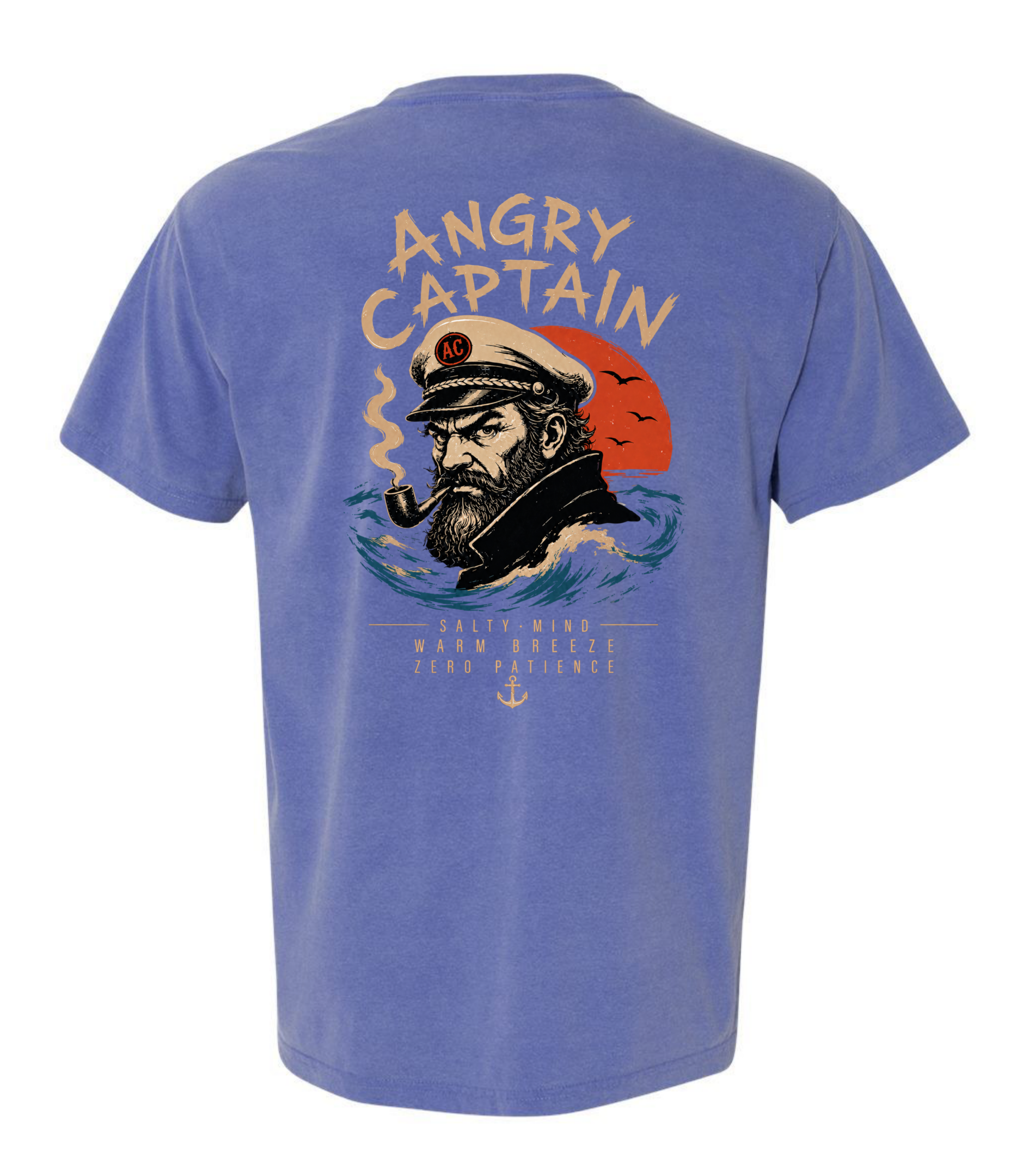 Angry Captain Short Sleeve Tee - Image 25