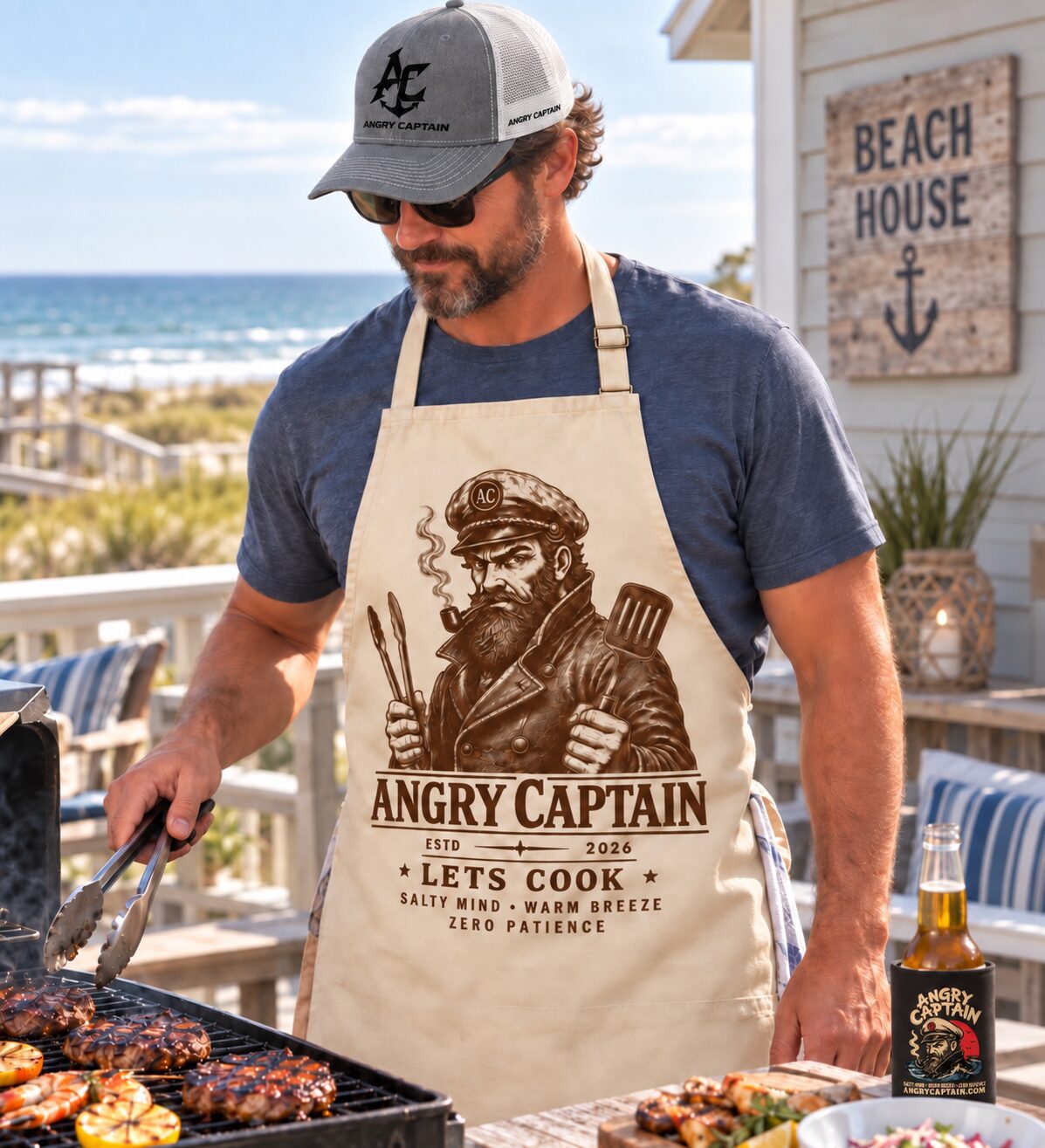 Angry Captain Apron - Image 2