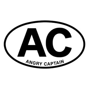 AC Angry Captain oval logo