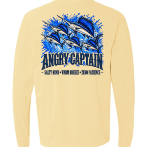 Angry Captain Long Sleeve Tee