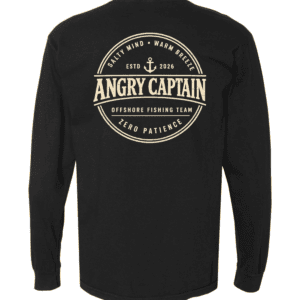 Angry Captain Long Sleeve Tee