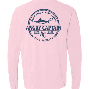 Angry Captain Long Sleeve Tee