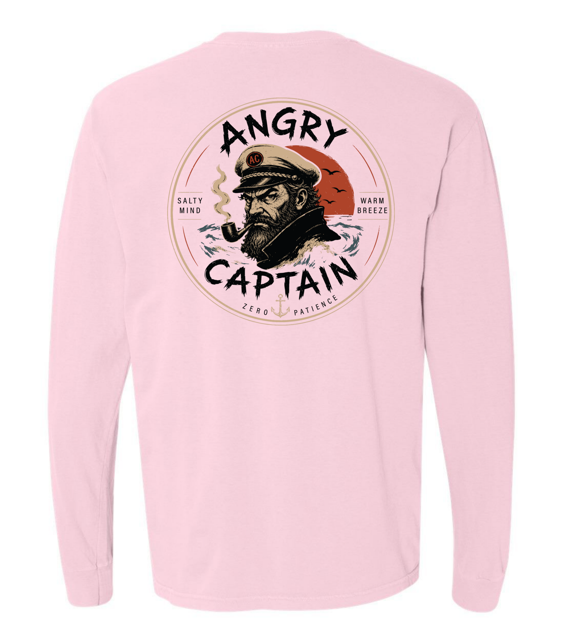 Angry Captain Long Sleeve Tee - Image 7