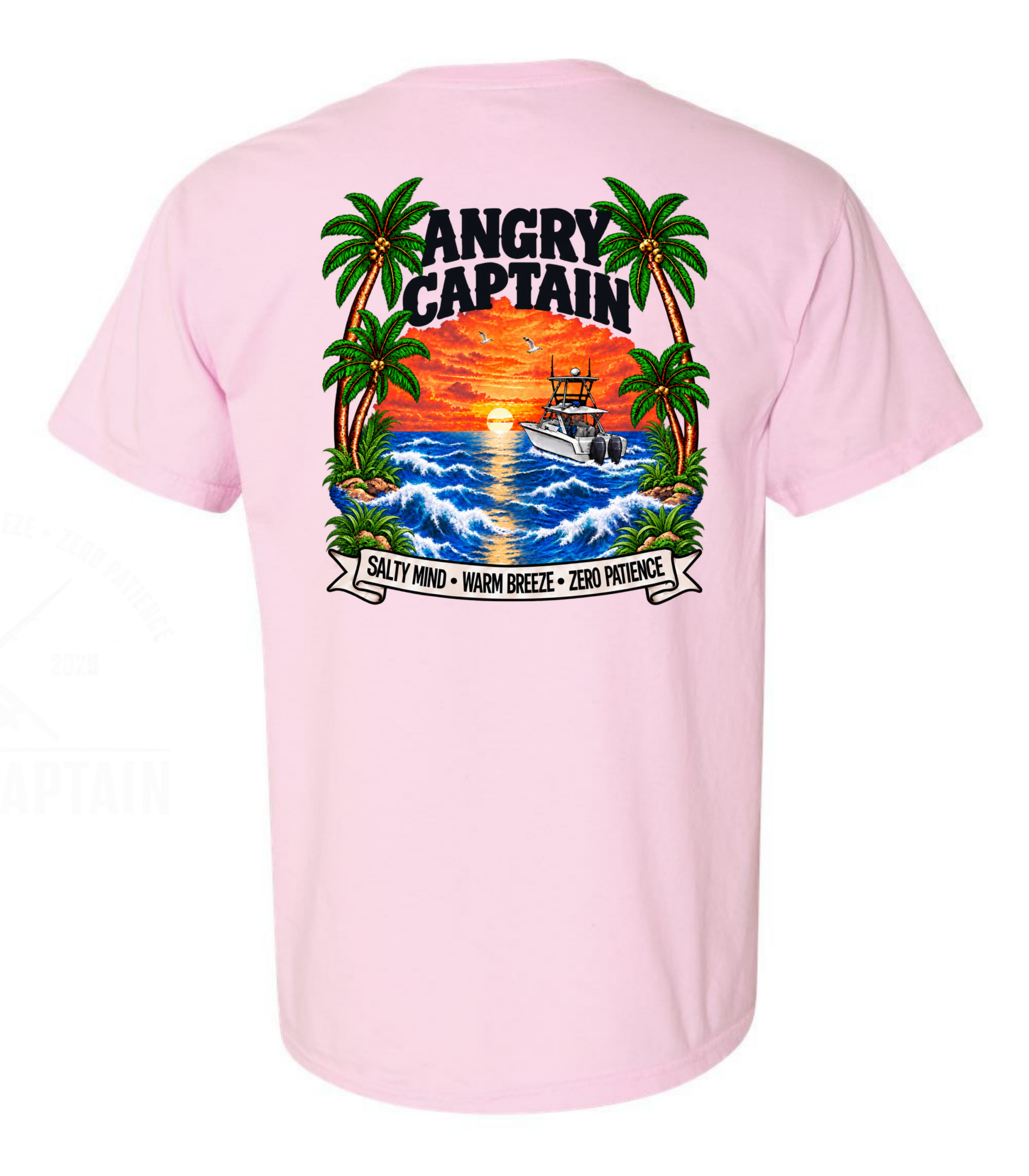 Angry Captain Short Sleeve Tee - Image 7