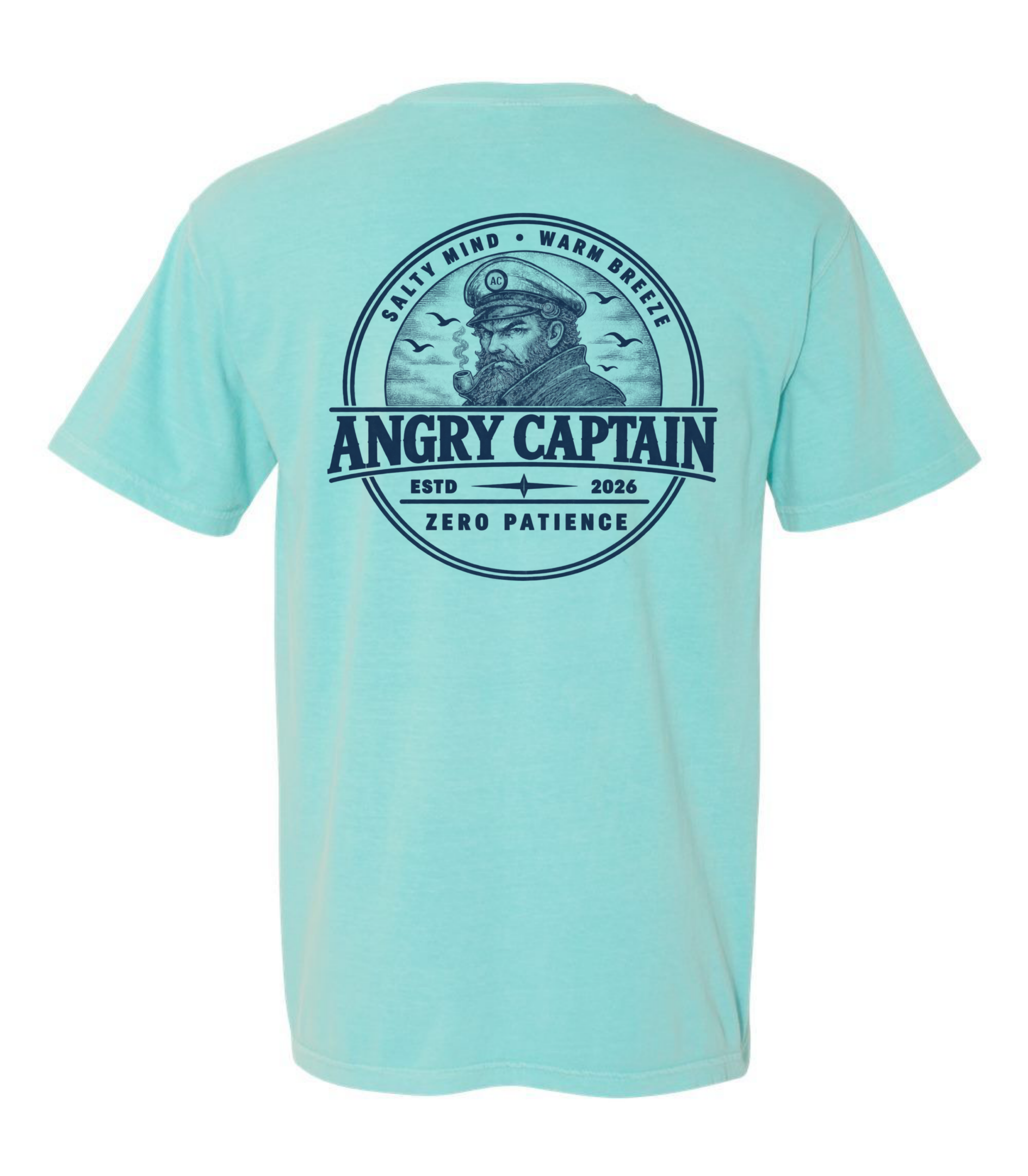 Angry Captain Short Sleeve Tee - Image 9