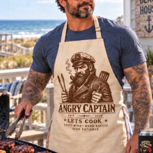 Angry Captain Apron