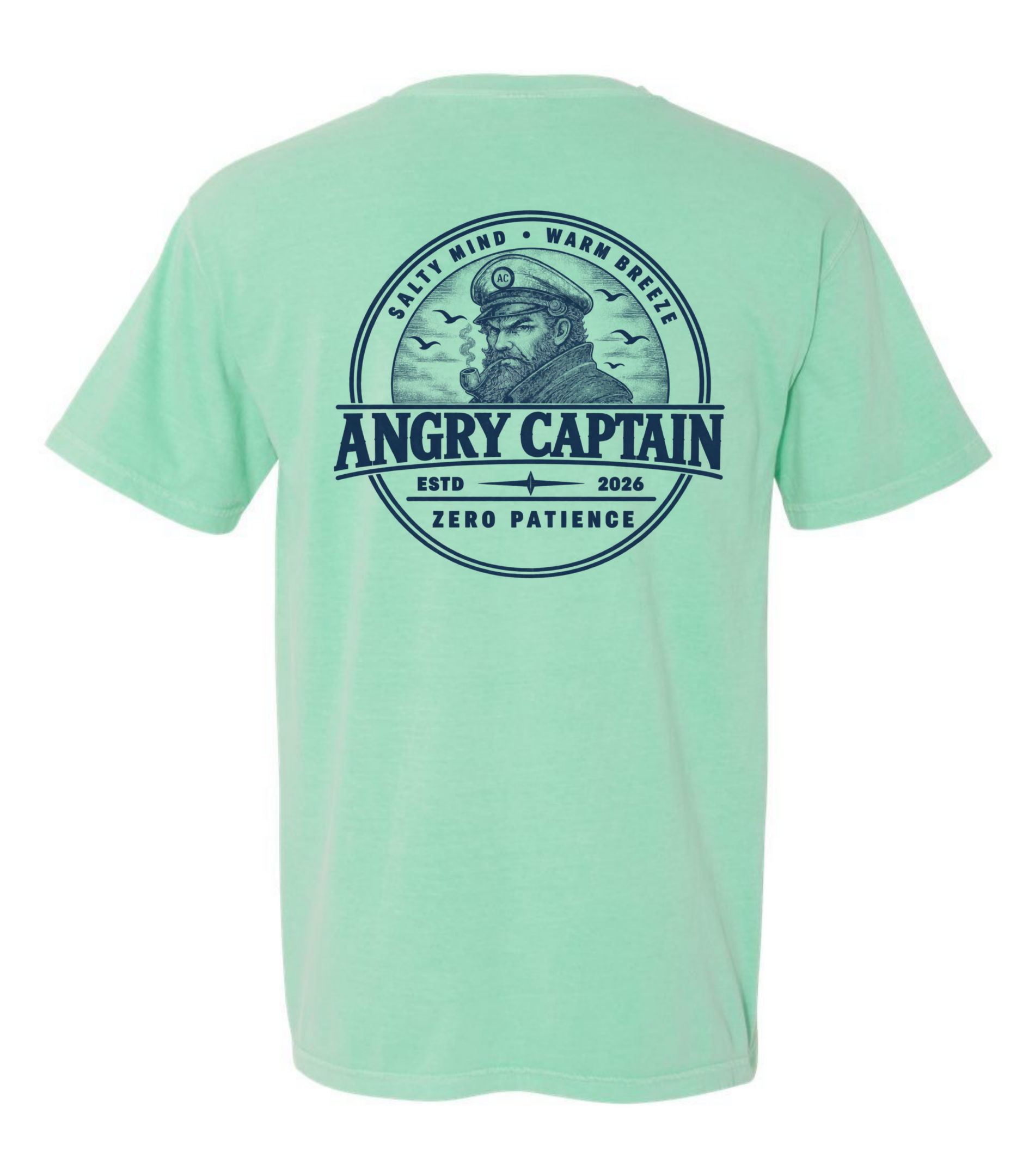 Angry Captain Short Sleeve Tee - Image 3