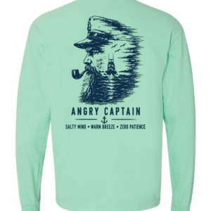 Angry Captain Long Sleeve Tee