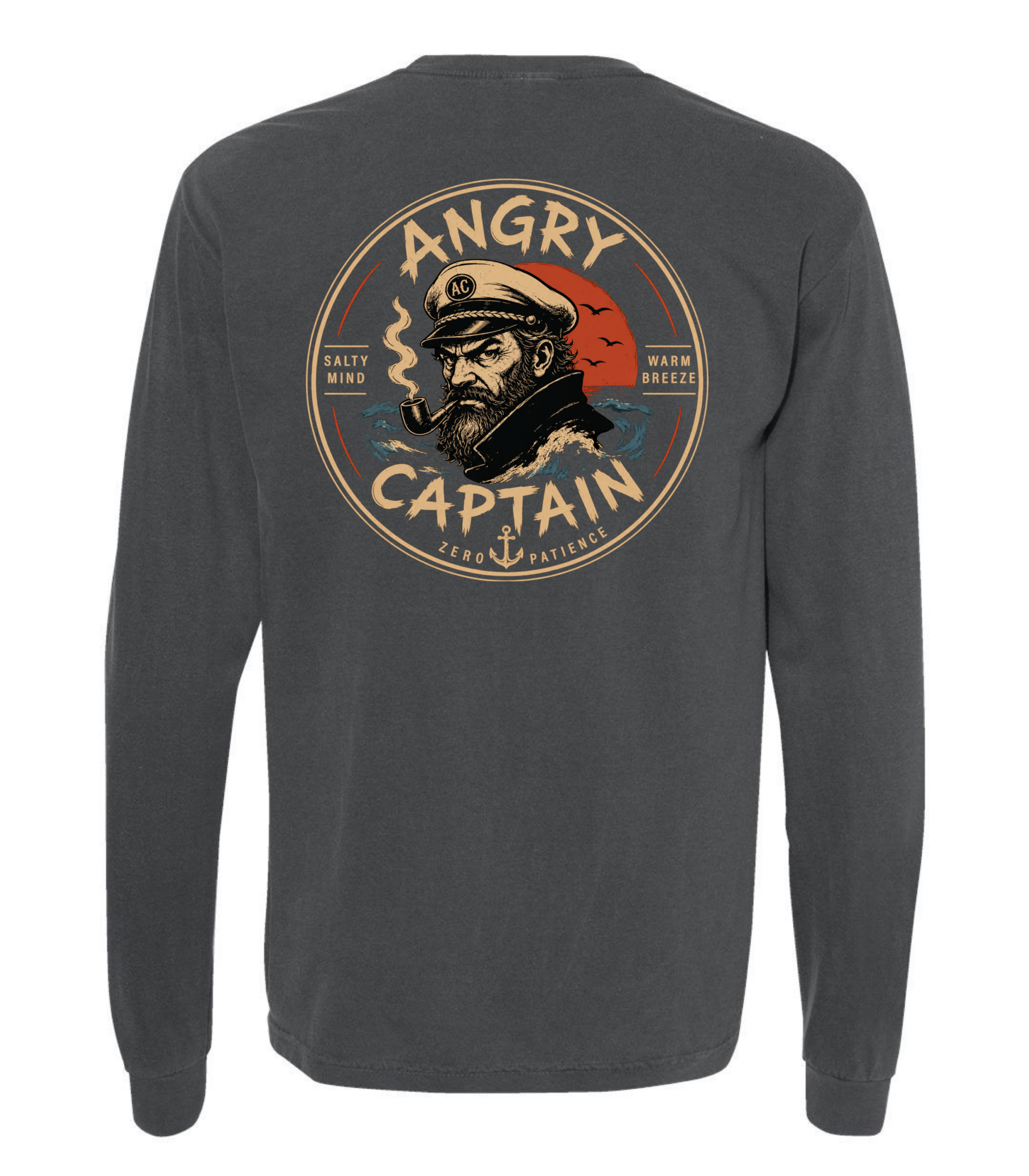 Angry Captain Long Sleeve Tee - Image 19