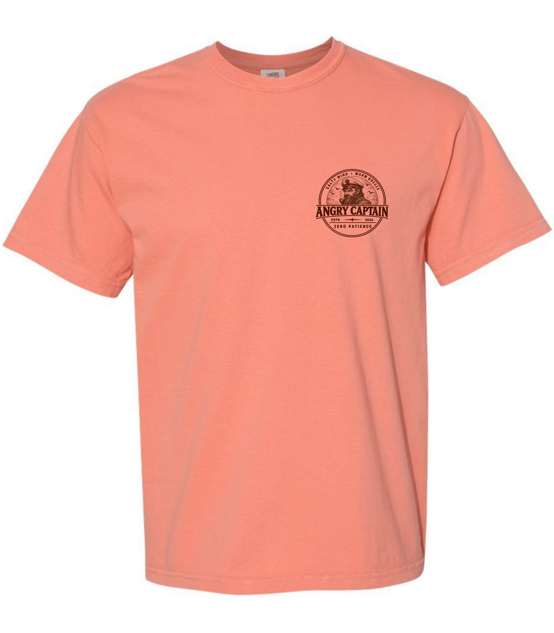 Angry Captain Short Sleeve Tee - Image 2