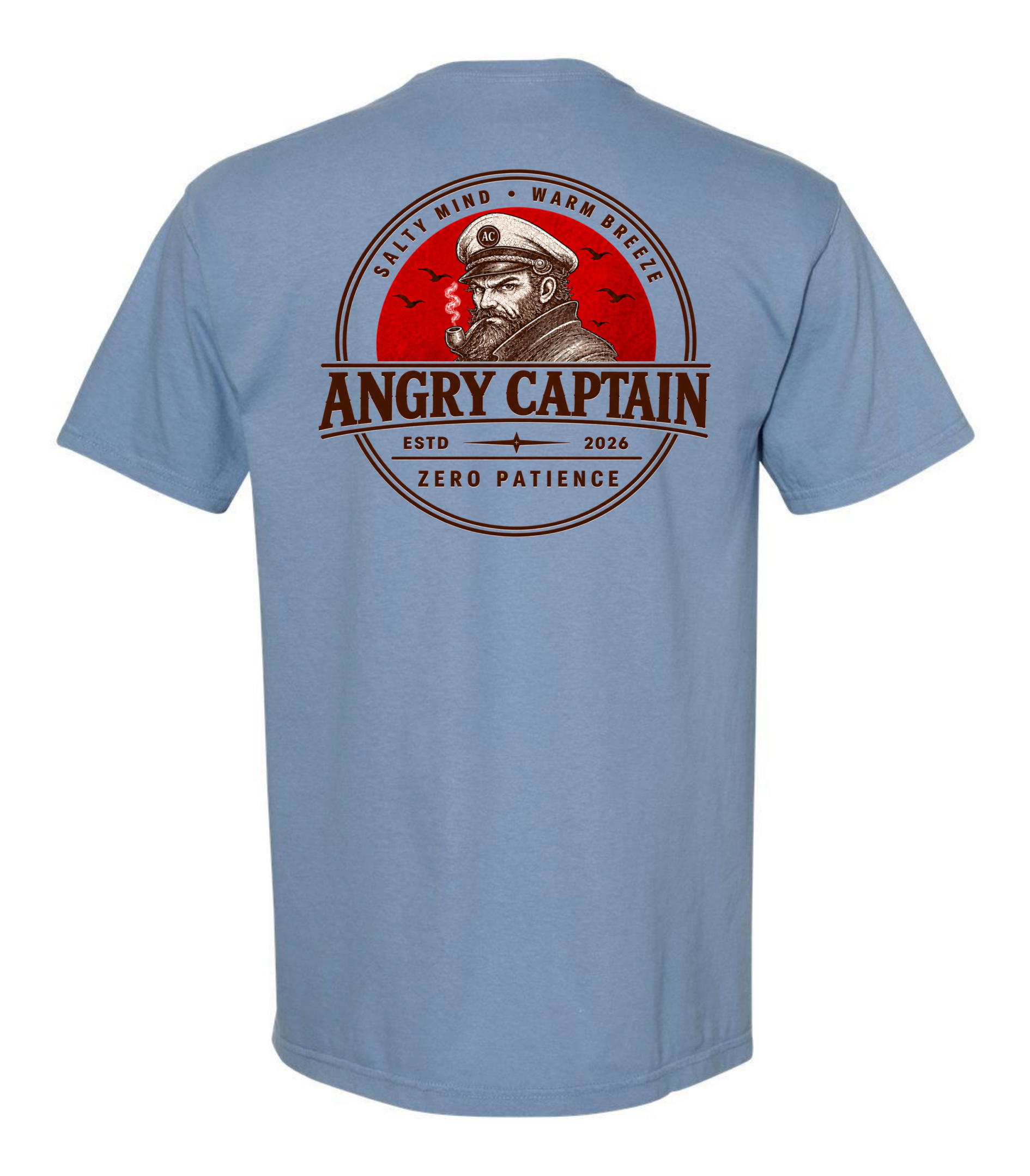 Angry Captain Short Sleeve Tee - Image 17