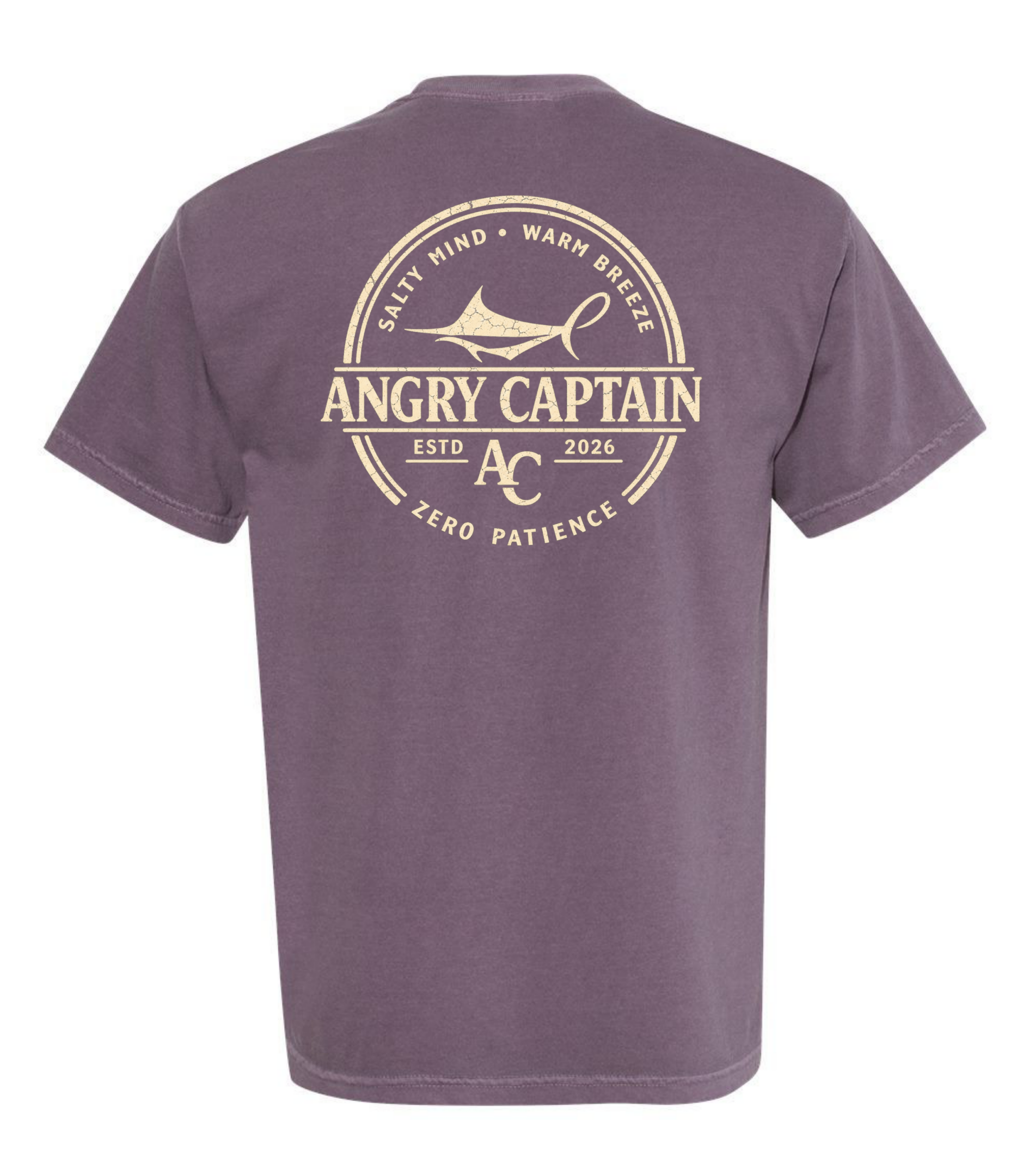 Angry Captain Short Sleeve Tee - Image 4