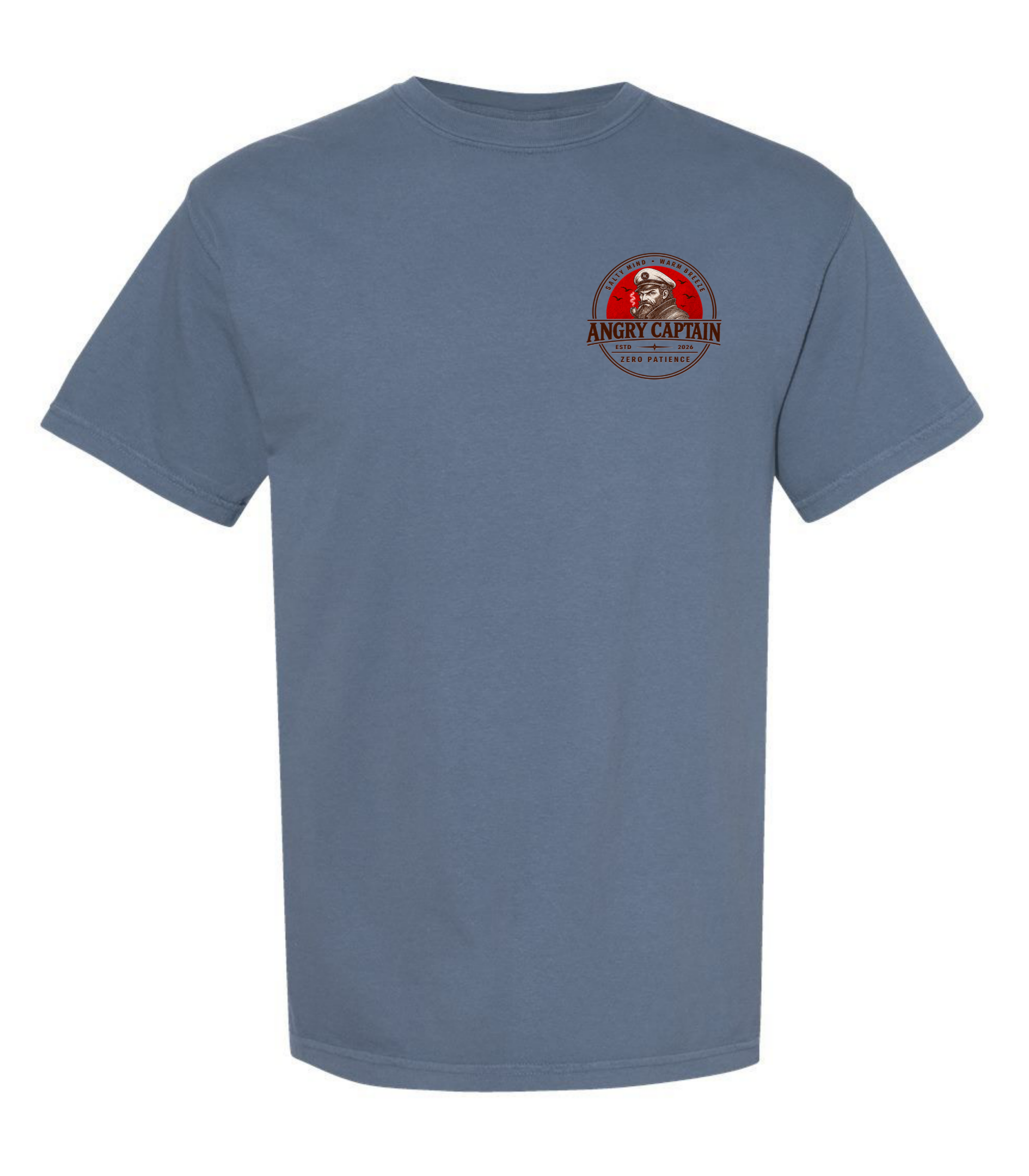 Angry Captain Short Sleeve Tee - Image 8
