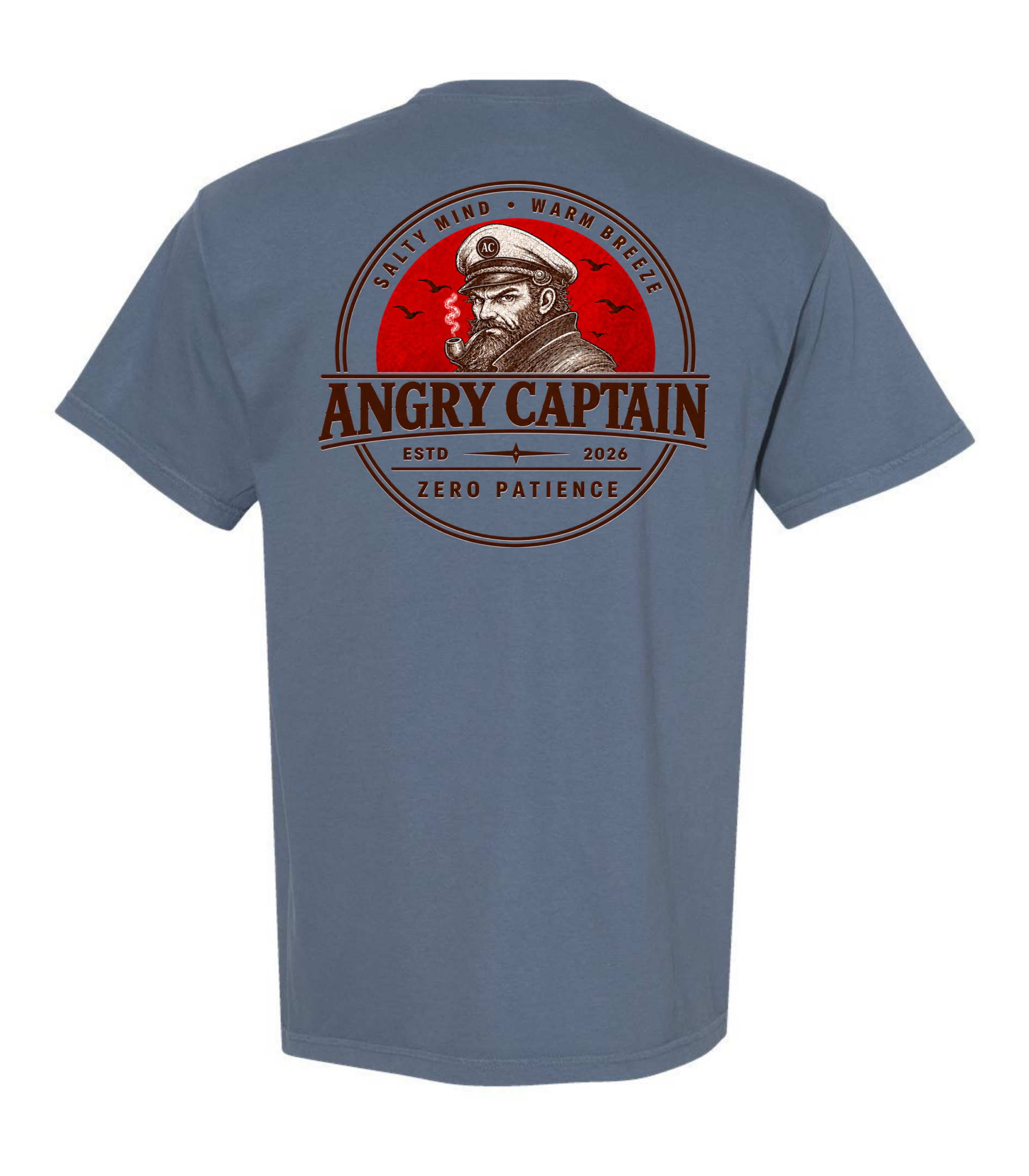Angry Captain Short Sleeve Tee - Image 7