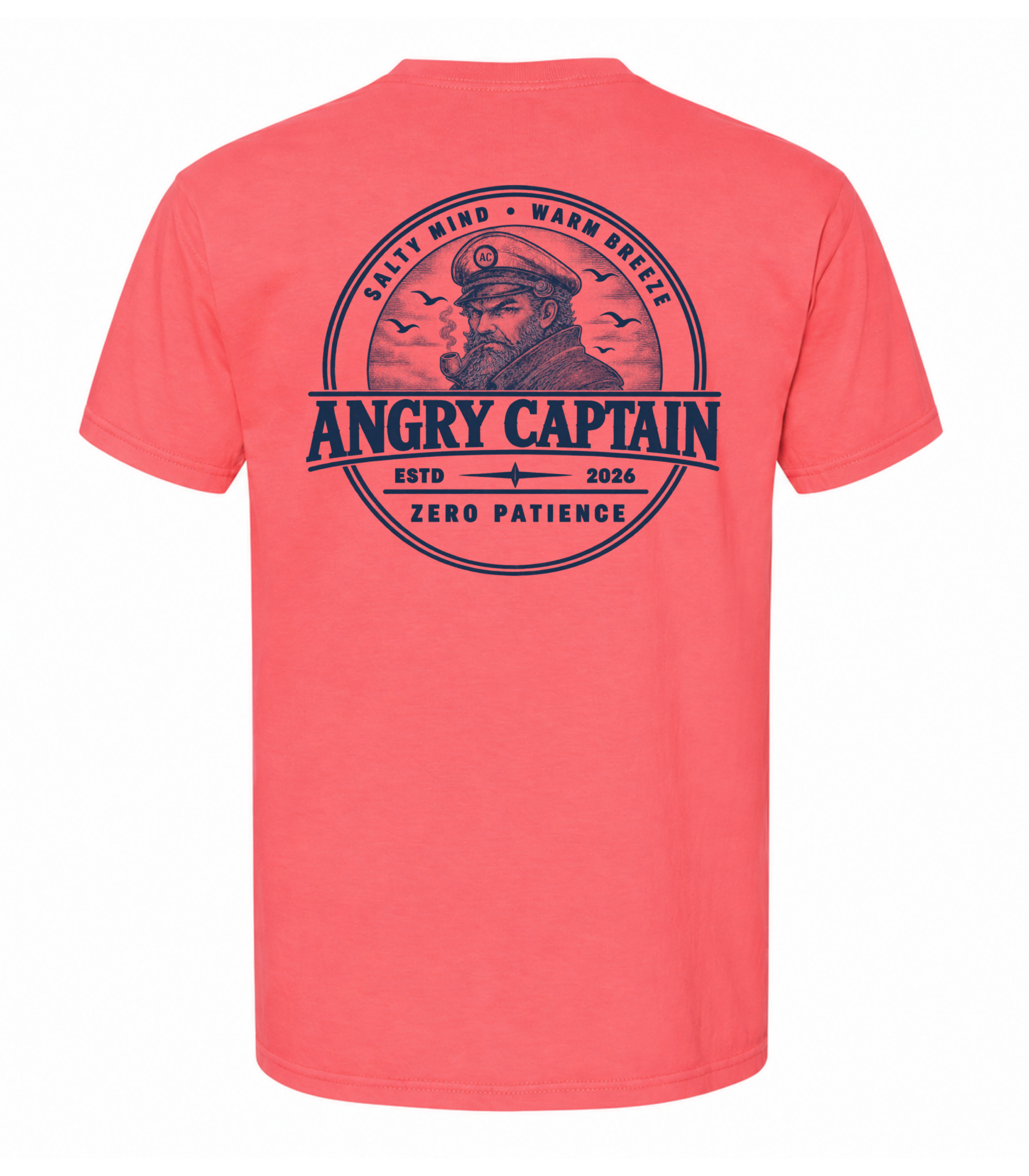 Angry Captain Short Sleeve Tee - Image 11