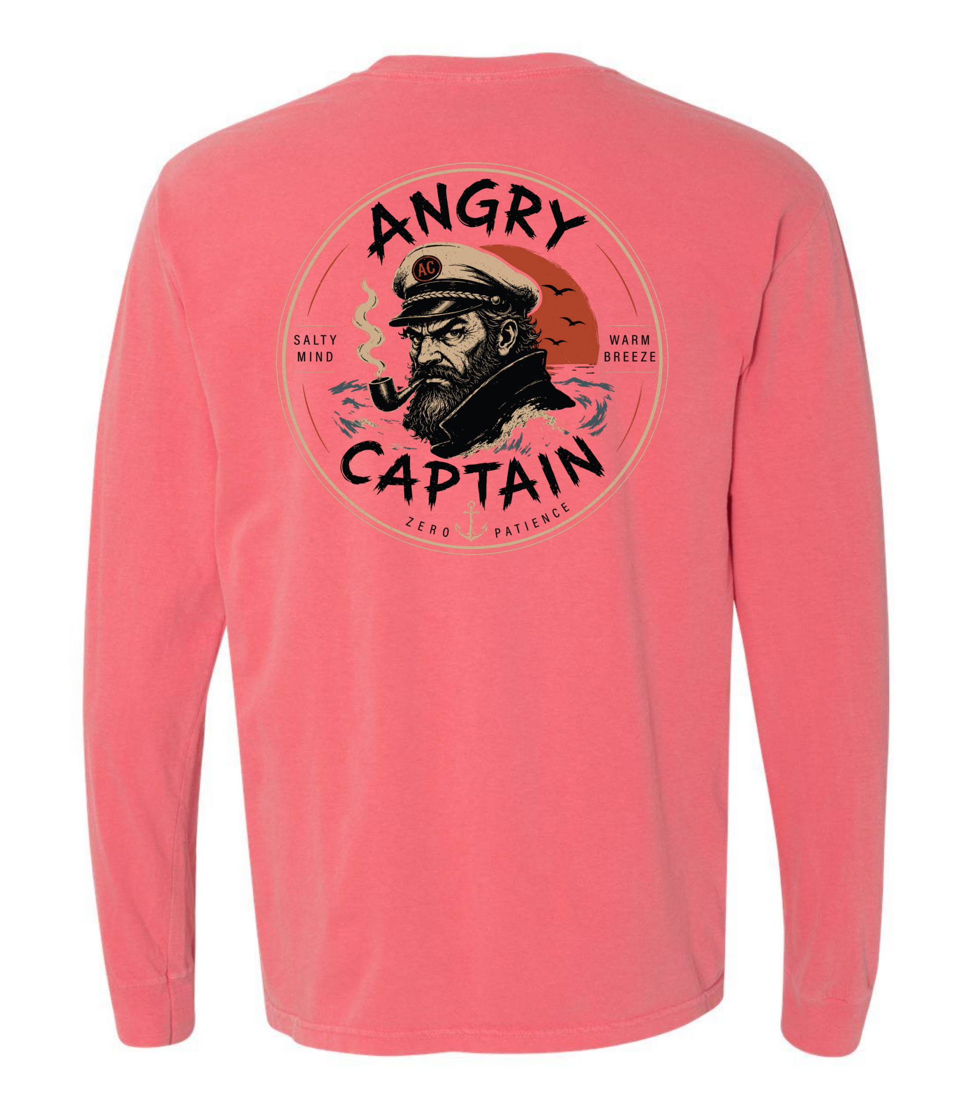 Angry Captain Long Sleeve Tee - Image 11