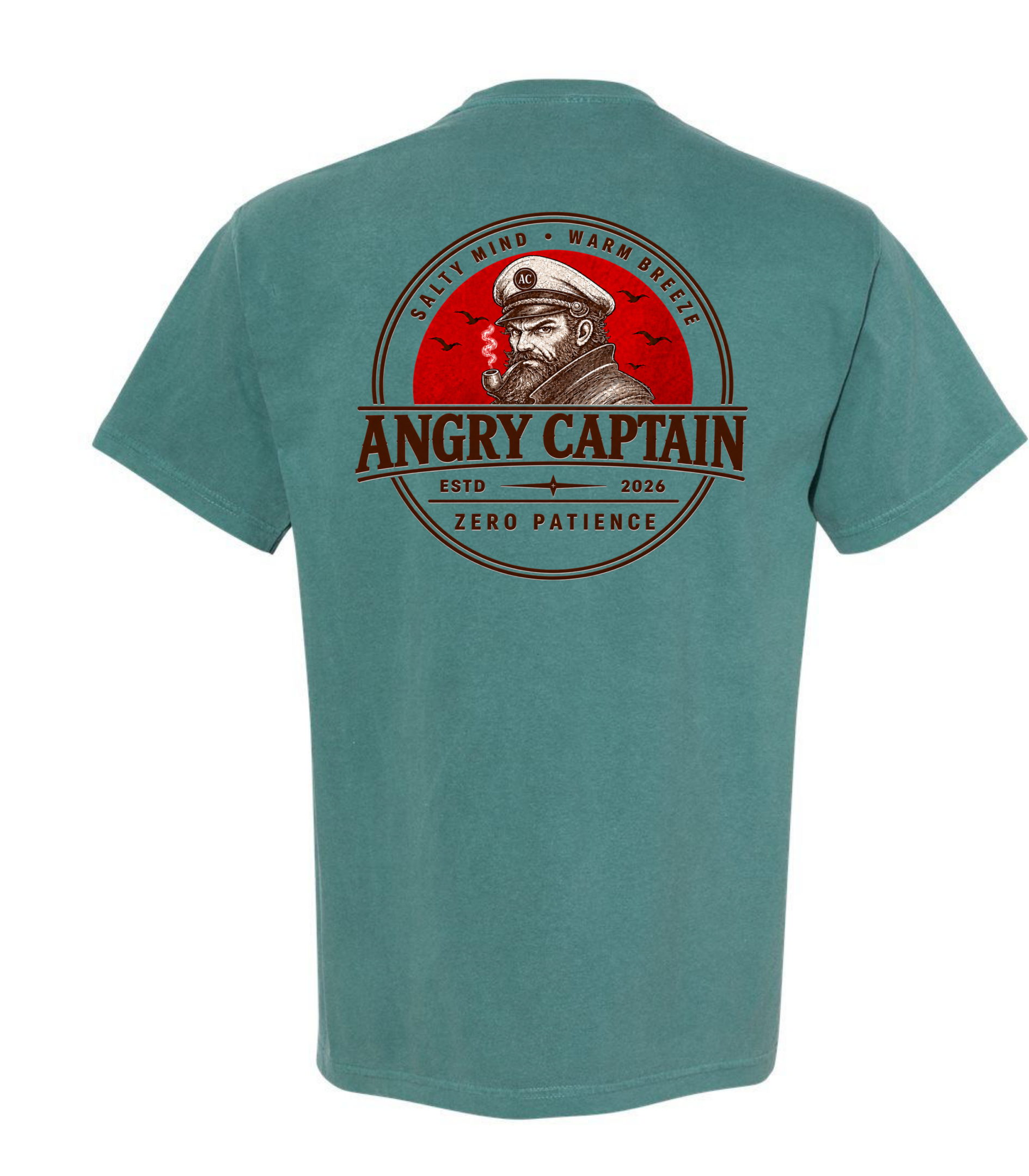 Angry Captain Short Sleeve Tee - Image 15