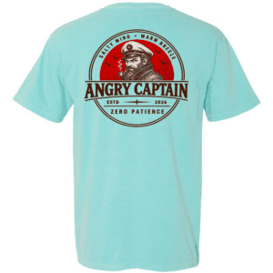 Angry Captain Short Sleeve Tee