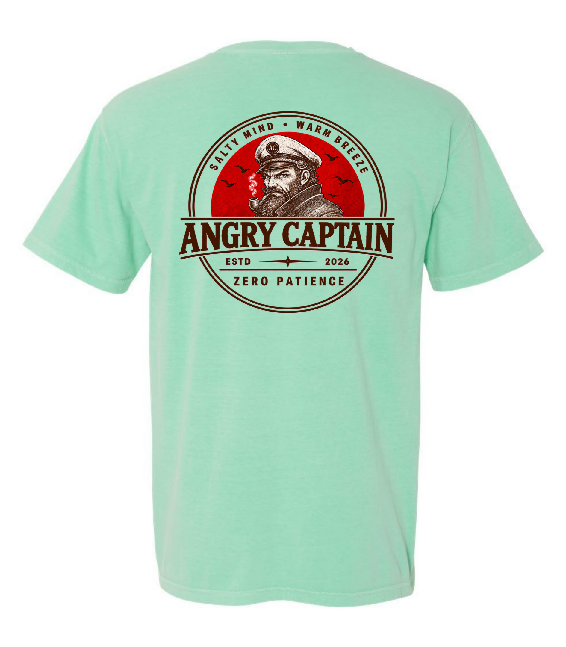 Angry Captain Short Sleeve Tee - Image 9